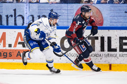 Leksands Marek Hrivik och Linköpings Linus Hultström