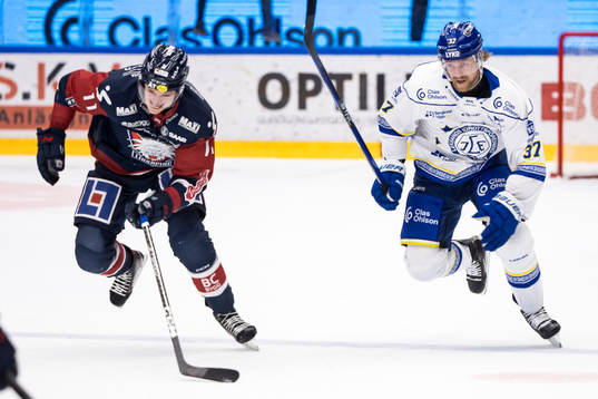 Linköpings Henrik Törnqvist och Leksands Anton Lindholm