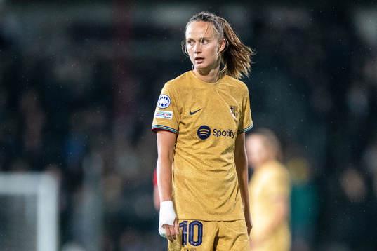 Caroline Graham Hansen of Barcelona