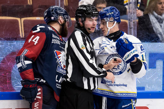 Linköpings Jonas Junland och Leksands Martin Karlsson