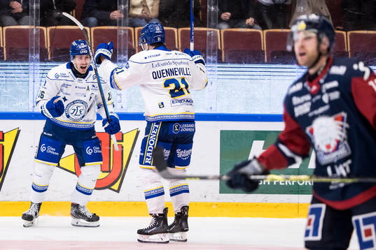 Leksands Patrik Noren jubel
