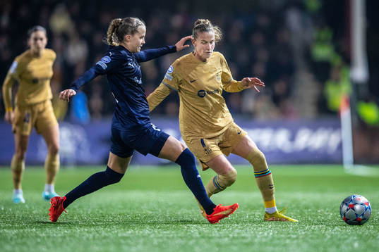 Ria Noora Minerva Öling of FC Rosengård and Ana-Maria