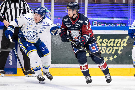 Leksands Kalle Östman och Linköpings Vilmos Gallo