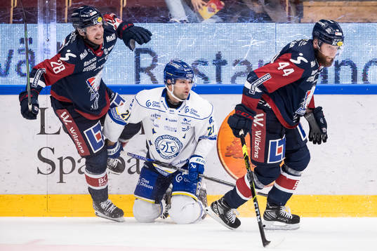 Linköpings John Nyberg och Leksands John Quenneville och