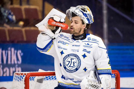 Leksands målvakt Mantas Armalis