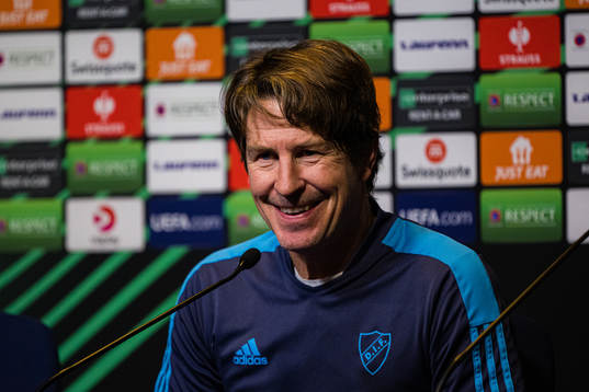 Thomas Lagerlöf, head coach of Djurgården