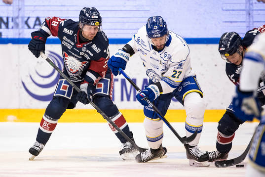 Linköpings John Nyberg och Leksands Marek Hrivik