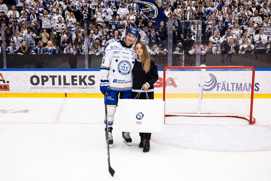 Leksands Jon Knuts utsedd till matchens lirare
