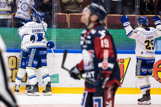 Leksands Patrik Noren jubel