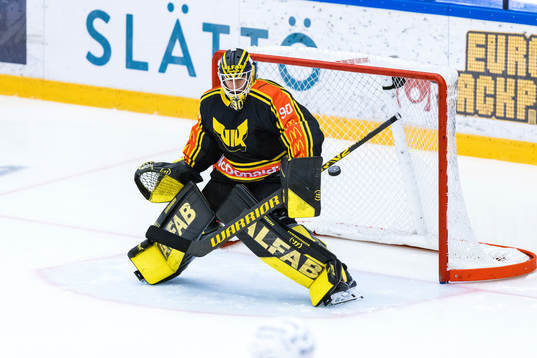 Västerås målvakt Ian Blomquist