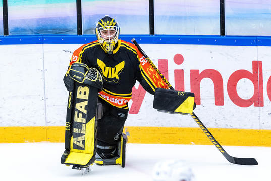 Västerås målvakt Ian Blomquist