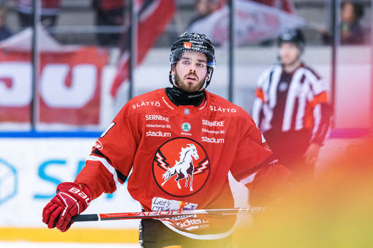 Vita Hästens Arvid Degerstedt deppar