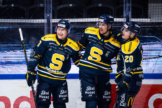 Södertäljes Viktor Liljegren jublar