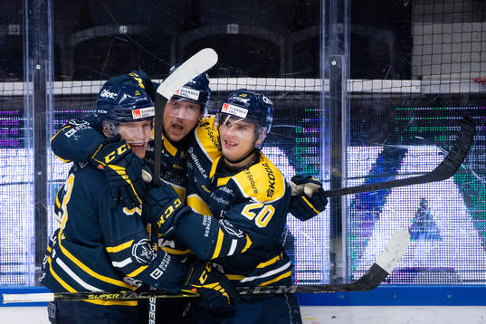 Södertäljes Filiph Engsund, Viktor Liljegren och Nikola
