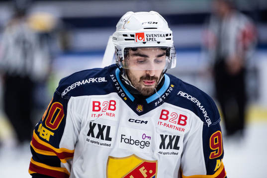 Djurgårdens Kevin Karlsson deppar