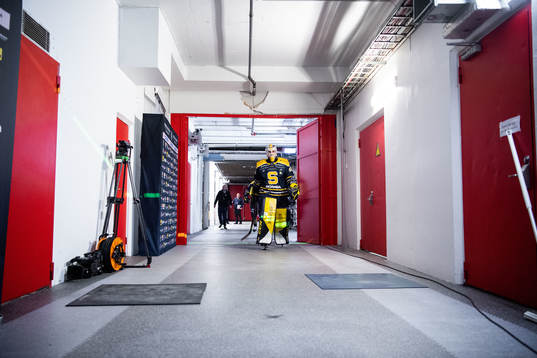Södertäljes målvakt Nikita Tolopilo
