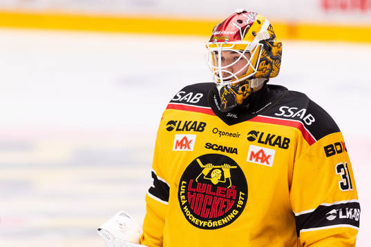 Luleås målvakt Matteus Ward