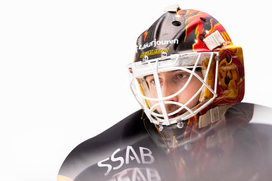 Luleås målvakt Joel Lassinantti