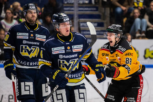 Luleås Joonas Rask jublar