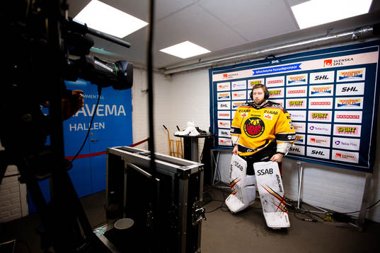 Luleås målvakt Joel Lassinantti