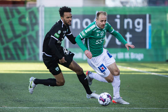 Västerås SKs Alex Douglas och Brages Anton Lundin