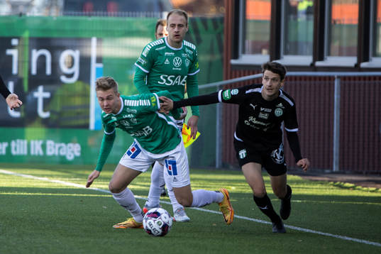 Brages Anton Lundin och Västerås SKs Olle Edlund