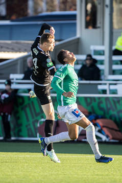 Västerås SKs Viktor Granath och Brages Eirik Asante Gayi