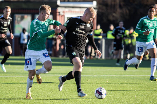Brages Malte Persson och Västerås SKs Simon Johansson