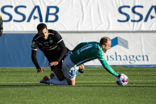 Västerås SKs Pedro Ribeiro och Brages Anton Lundin