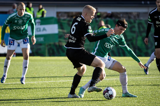 Västerås SKs Simon Johansson och Brages Douglas Karlberg