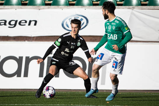 Västerås SKs Olle Edlund och Brages Jonathan Syberg Tamimi