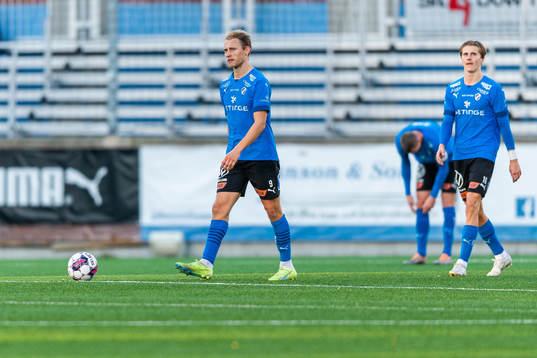 Halmstads Villiam Dahlström deppar