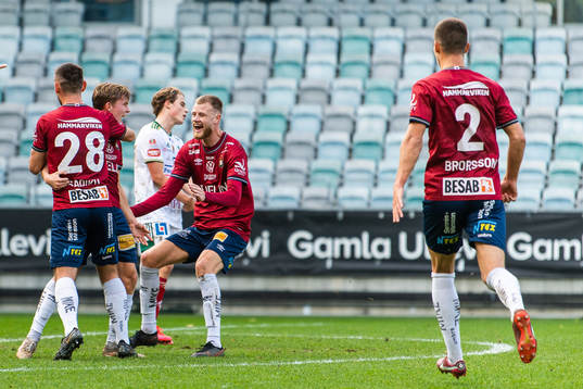 Örgrytes Erion Sadiku, Isak Dahlqvist och Elias Gustafson