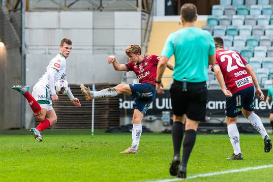 Örgrytes Isak Dahlqvist gör 1-0