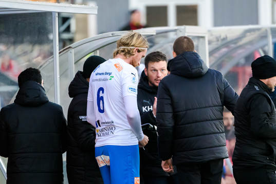 Värnamos tränare Kim Hellberg