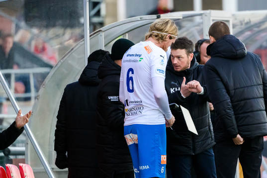 Värnamos tränare Kim Hellberg