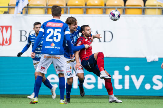 Norrbys Alexander Salo och Östers Vladimir Rodic