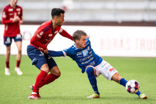Östers Marc Rochester Sörensen och Norrbys Victor Karlsson