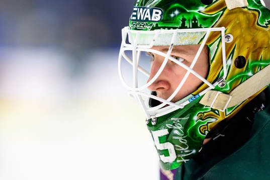 Färjestads målvakt Dennis Hildeby