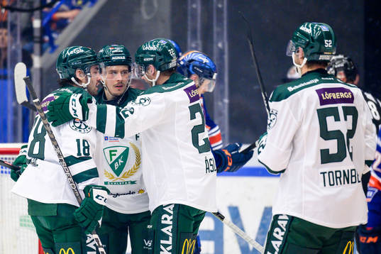 Färjestads Joakim Nygård jublar