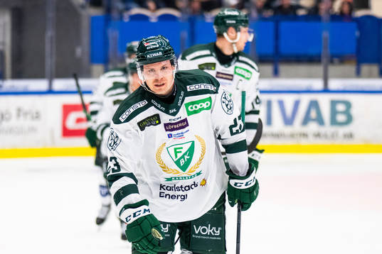 Färjestads Ville Pokka jublar