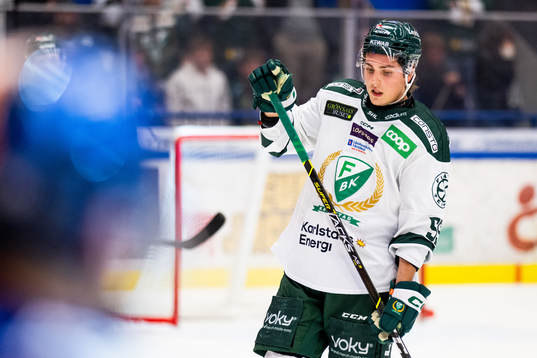 Färjestads Max Lindroth deppar
