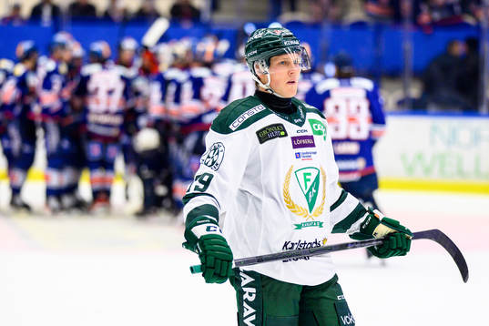Färjestads Patrik Lundh deppar