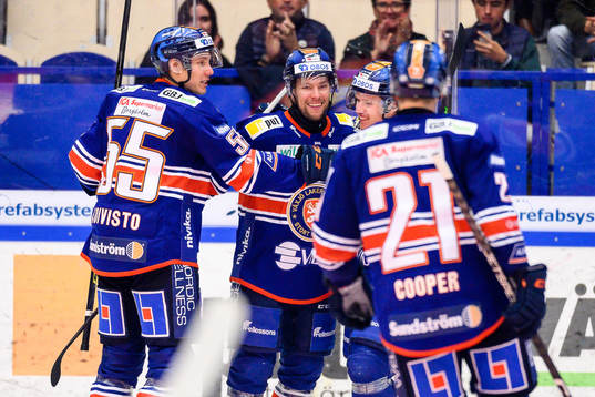 Växjös Miika Koivisto, Robert Rosén och Hugo Gustafsson