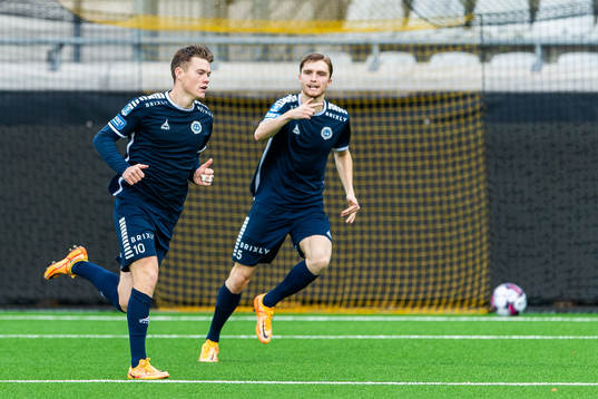 Utsiktens Albin Skoglund jublar