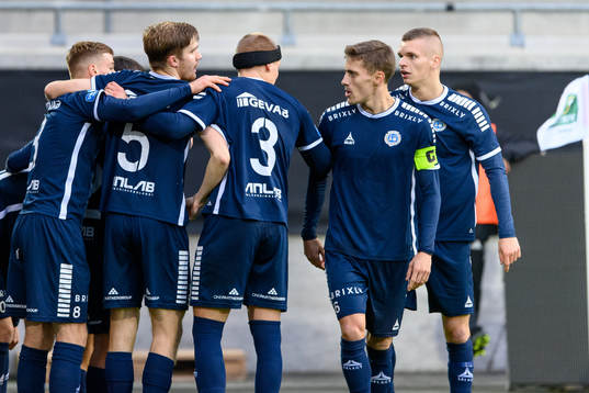 Utsiktens spelare jublar