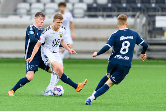 Utsiktens Albin Skoglund och Östersunds Ludvig Fritzson