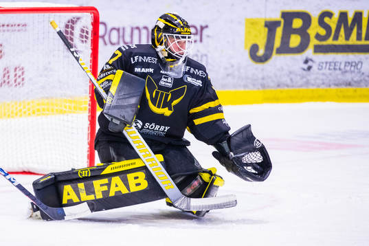 Västerås målvakt Johan Gustafsson