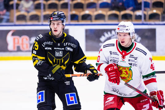 Västerås Gabriel Kangas och Moras Anton Heikkinen