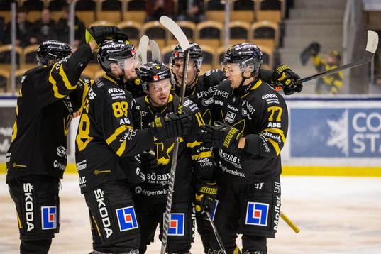 Västerås Anton Svensson jublar